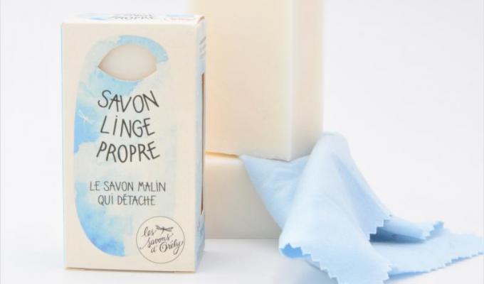 Le savon linge propre, le savon malin qui détache 