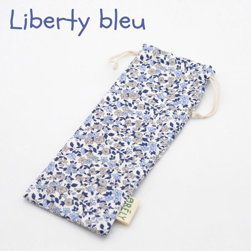 pochette brosse à dents_liberty bleu