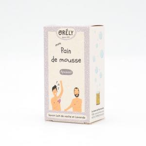 Savon APAISANT (au lait de vache et à la lavande) - produits zéro déchet et certifiés bio