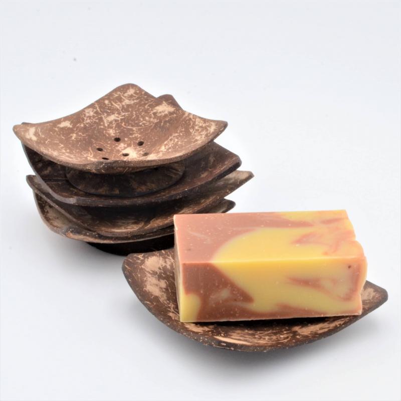 Porte-savon coco carré en Normandie