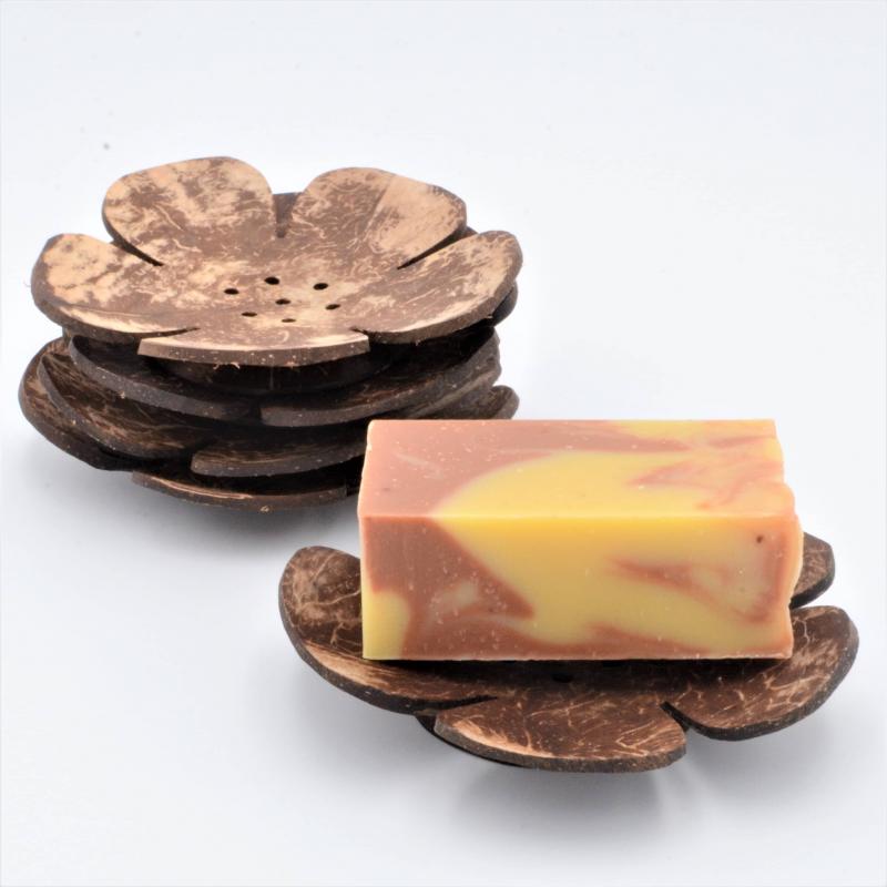 Porte-savon coco fleur en Normandie