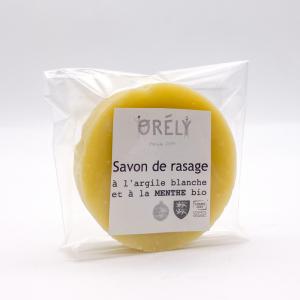 Savon de rasage à la menthe - produits zéro déchet et certifiés bio