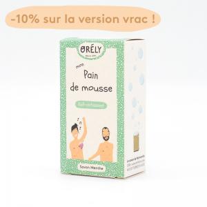 Savon rafraîchissant (menthe) - produits zéro déchet en Normandie