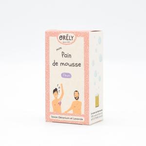 Savon FLEURI (au géranium et à la lavande) - produits zéro déchet et certifiés bio