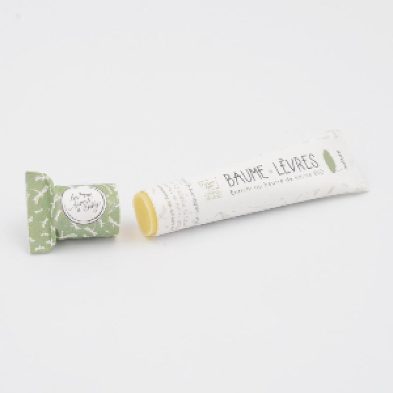 Baume à lèvres nature - Produits bio et zéro déchet près de Caen Image Baume à lèvres nature