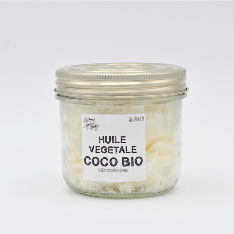 Huile végétale de coco BIO - Produits bio et zéro déchet près de Caen Image Huile végétale de coco BIO