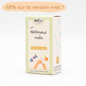 Savon absorbeur d'odeurs (citronnelle et café) - produits zéro déchet en Normandie