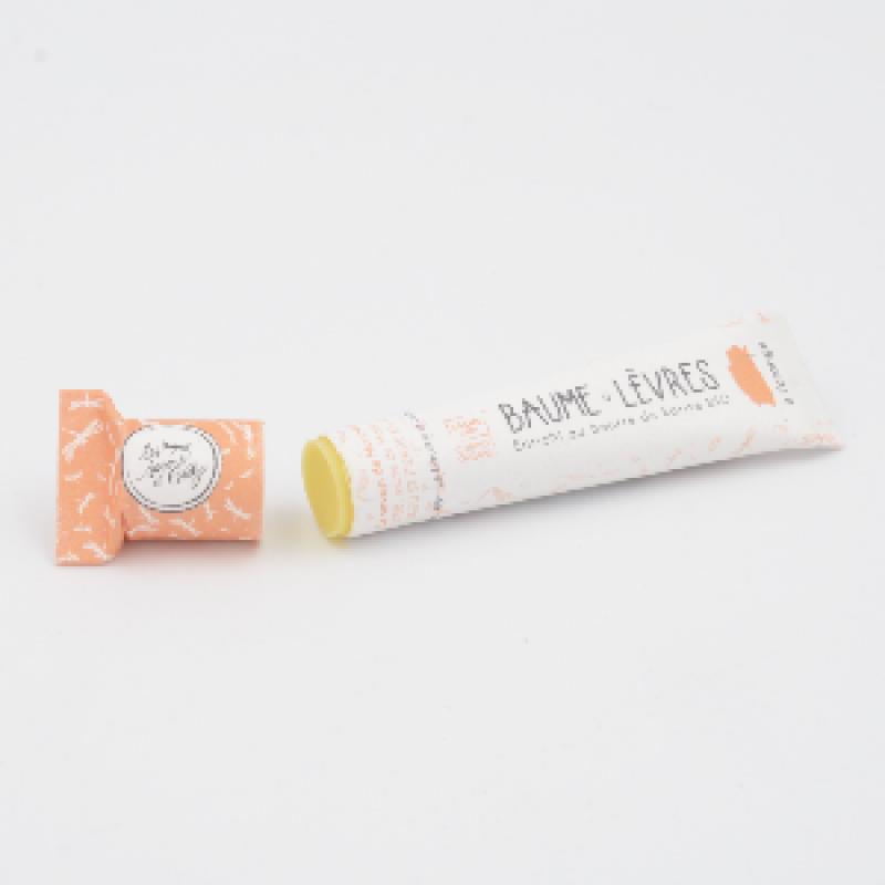 Baume à lèvres orange - Produits bio et zéro déchet près de Caen Image Baume à lèvres orange