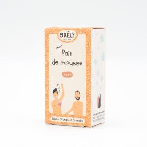 Savon SUCRE (à l'orange et à la cannelle) - produits zéro déchet et certifiés bio